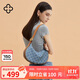 CASSILE卡思樂(lè )女包牛仔丹寧風(fēng)大容量輕奢單肩包生日七夕禮物送老婆實(shí)用