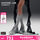 DAPHNE LAB李嘉元劉燁同款 泡泡糖老爹鞋2代 厚底增高運動(dòng)休閑女鞋 太空銀【口碑爆款】 37