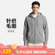 Jordan男子喬丹 連帽夾克 法式毛圈 刺繡Logo 運動服FQ1867-091灰M