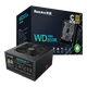 航嘉（Huntkey）WD850K全模組 金牌850W電腦電源（80PLUS金牌/單路70.8A/原生PCIe5.1/全電壓/LLC+SR+DC-DC）