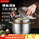 美廚（maxcook）304不銹鋼豬油罐調(diào)料盆 豬油盆調(diào)味罐調(diào)料缸3.8L帶蓋帶網(wǎng)MCWA9042