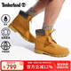 添柏嵐（Timberland）大黃靴男防水耐磨舒適百搭踢不爛高幫休閑靴18094 小麥色 10.5