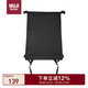 無印良品（MUJI）輕量 不易沾水 卷口雙肩包 雙肩背包 男包女包 炭灰色