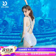 普拉施（PULASSI）泳衣女性感純欲高級感連體專業(yè)競速2025新款爆款京東自營旗艦店