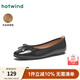 熱風(fēng)2025年春季新款女士時(shí)尚休閑鞋H07W25102 01黑色 37