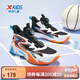 特步（XTEP）兒童暴風(fēng)2.0童鞋男童旋轉扣籃球鞋 黑/暮落橙 36碼