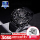 卡西歐（CASIO） G-SHOCK鋼鐵黑暗之心明星同款藍天使GST-B100太陽(yáng)能男表運動(dòng)手表 GST-B400BB-1APFT黑武士系列