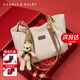 CAKNLS&KALRY輕奢包包女款2025年單肩包托特女包七夕情人節(jié)生日禮物送女友老婆 卡其色 禮盒裝