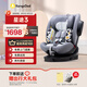 袋鼠爸爸（EURO KIDS）安全座椅嬰兒0-12歲360度旋轉兒童車(chē)載汽車(chē)用座椅 星途3灰色