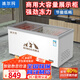 冰爾瑪冰柜商用大容量冷柜冰箱冷藏展示柜雪糕柜超市點(diǎn)菜柜保鮮全冷凍兩用透明玻璃臥式島柜家用 1.0米雙門【豪華款】