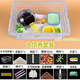 米飯寄居蟹新手套餐飼養(yǎng)箱盒飼養(yǎng)用品活體套裝套盒寵物兒童禮物 寄居蟹大號(hào)頂配套餐-送3只寄居蟹