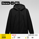 蕉內(nèi)（Bananain）【王一博同款】熱皮501++男士夾克外套24秋冬新款戶外運(yùn)動(dòng)男裝 黑色 S
