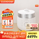 福庫（CUCKOO）電飯煲韓國原裝進(jìn)口家用多功能電飯鍋真高壓力高火力ih三維立體加熱智能語(yǔ)音雙壓不粘內膽不粘鍋 CRP-LHTR0611FW 2.8L
