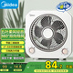 美的（Midea）電風(fēng)扇 臺扇鴻運扇家用五葉臺式迷你小風(fēng)扇宿舍臥室節能桌面電扇轉頁(yè)扇 KYT20-25F
