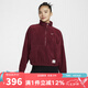 耐克（NIKE）套頭衫女子蛇年新年款CNY半長拉鏈開襟搖粒絨上衣 HV8465-677 L
