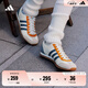 adidas「冰淇淋T頭鞋」VS JOG 2.0休閑運(yùn)動(dòng)鞋男女阿迪達(dá)斯輕運(yùn)動(dòng)   漢玉白/灰藍(lán)/橙色   42