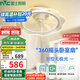 雷士（NVC）LED照明風(fēng)扇燈智控吸頂?shù)跎葻裟逃团P室搖頭無(wú)極調(diào)光36瓦包安裝