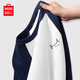 名創(chuàng)優(yōu)品（MINISO）撞色長袖T恤男春秋季圓領(lǐng)純棉打底衫青少年個性簡約笑臉印花體恤 藏青(m期待微笑胸標) L /175(30天質(zhì)量問題全額退)