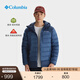 Columbia哥倫比亞戶外男子拒水銀點鴨絨650蓬保暖羽絨服WE6941 478 XL (185/104A)