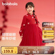 巴拉巴拉童裝女童連衣裙兒童裙子針織網(wǎng)紗2025春裝公主裙新年209125111001