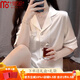 莫代爾2025高級感拼接蕾絲睡衣女夏季冰絲網(wǎng)紅短袖短褲可外穿家居服套裝 象牙白 L (100-120斤)