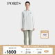 PORTS寶姿商場(chǎng)同款早秋新款女裝月光白休閑連帽衛(wèi)衣LD9N062HCC027 奶白色 M