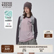 Teenie Weenie小熊女裝長(zhǎng)袖T恤2025夏新款簡(jiǎn)約撞色時(shí)髦插肩袖上衣 粉色 S