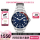 安普里奧·阿瑪尼（Emporio Armani）手表夜光多功能石英表經(jīng)典黑武士鋼帶男士腕表七夕節(jié)禮物送男友 AR11339（保稅倉速發(fā)）