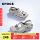 CROCS卡駱馳貝雅洞洞鞋沙灘鞋|10126 卵石色-2V3 36/37(220mm) 