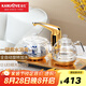金灶（KAMJOVE）全自動(dòng)上水燒水壺電熱水壺 家用茶臺(tái)燒水壺一體泡茶專用燒水保溫一體全自動(dòng)恒溫玻璃智能熱水壺 G9 0.8L 【20*37cm】