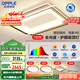歐普（OPPLE）吸頂燈客廳燈全光譜智能LED燈具燈飾簡(jiǎn)約現代大氣套餐1 包安裝