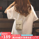 YUYULA牛皮包包女包手機(jī)包品牌輕奢迷你斜挎包生日七夕情人節(jié)禮物送女友