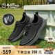 金利來（Goldlion）男鞋休閑鞋輕質(zhì)舒適透氣運動網(wǎng)面鞋G551410345AAE黑色40
