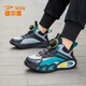 德爾惠旋轉(zhuǎn)扣童鞋男兒童運動鞋2025秋冬網(wǎng)面透氣籃球鞋防滑跑步鞋 寶藍網(wǎng)面 33 內(nèi)長21.2cm