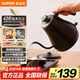 蘇泊爾（SUPOR）電水壺?zé)崴畨?0.8L手沖咖啡壺長(zhǎng)嘴細(xì)口茶藝壺 燒水壺 304不銹鋼  泡茶壺 SW-08C01