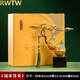 RWTW全銅葫蘆擺件福祿銅雕鹿新中式家居客廳酒柜玄關(guān)新家裝飾禮品 【彩銅-禮盒裝】福祿雙全(愛馬橙）