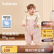 巴拉巴拉嬰兒連體衣假兩件羽絨服冬裝2024外出抱衣造型加厚萌208424120209
