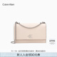 Calvin Klein小眾單肩包禮物荔枝紋包包金屬搭扣鏈條翻蓋CK女包斜挎包DH2806