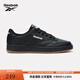 Reebok銳步官方24新款男女同款COURT 1000運(yùn)動(dòng)復(fù)古休閑潮流板鞋 24FRC907U2GH0 黑色/中黃色 41 (26.5cm),US：8.5