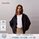 Calvin KleinJeans【防水】25早秋女士戶外運(yùn)動(dòng)ck輕薄寬松連帽外套44C508G CEF-藏藍(lán) XS