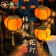 秉優(yōu)中秋燈籠diy手工制作材料包柿子燈花燈兒童幼兒園led燈中秋節燈籠