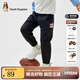 暇步士（Hush Puppies）童裝兒童男中大童夏季薄款柔軟舒適經(jīng)典簡約休閑長褲 鉆石黑 155 cm(偏大半碼)