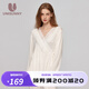 unisunny孕尚月子服產(chǎn)后哺乳睡衣春秋款莫代爾產(chǎn)婦喂奶衣睡褲套裝孕婦家居服 白色【莫代爾】 L