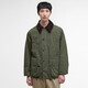 BARBOUR OS Peached Bedale日版寬松無蠟夾克桃皮絨外套 男女同款 Sage-鼠尾草綠 XS
