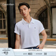Calvin KleinJeans25早秋新款男士純棉珠地網(wǎng)眼ck商務(wù)純色短袖T恤POLO4RB012G YAD-月光白 L