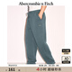 ABERCROMBIE & FITCH男裝24春秋款抓絨美式復(fù)古baggy風(fēng)直筒運(yùn)動衛(wèi)褲長褲KI134-4063 海軍藍(lán) L (180/86A)