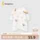 童泰（TONGTAI）嬰兒睡袍春秋睡衣兒童防踢被家居服內(nèi)衣TS43C176-DS棕色100cm