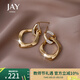 Jay 2025新款設(shè)計(jì)菱形耳環(huán)女耳飾教師節(jié)禮物老師