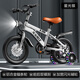 【已安裝98%】?jì)和孕熊?chē)3-6歲小孩單車(chē)山地車(chē)小朋友童車(chē)帶輔助輪 Xides--銀色（雙碟剎）輻條輪 16寸適合5-8歲【105-125CM】