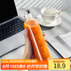 拜杰高硼硅玻璃刻度杯刻度水杯冷泡杯果汁杯透明杯子刻度玻璃杯500ML